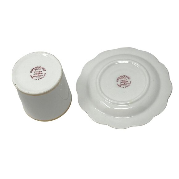 Vintage Jackson & Gosling Grosvenor‎ Bone China Cup and Saucer - Made in England - Picture 5 of 8